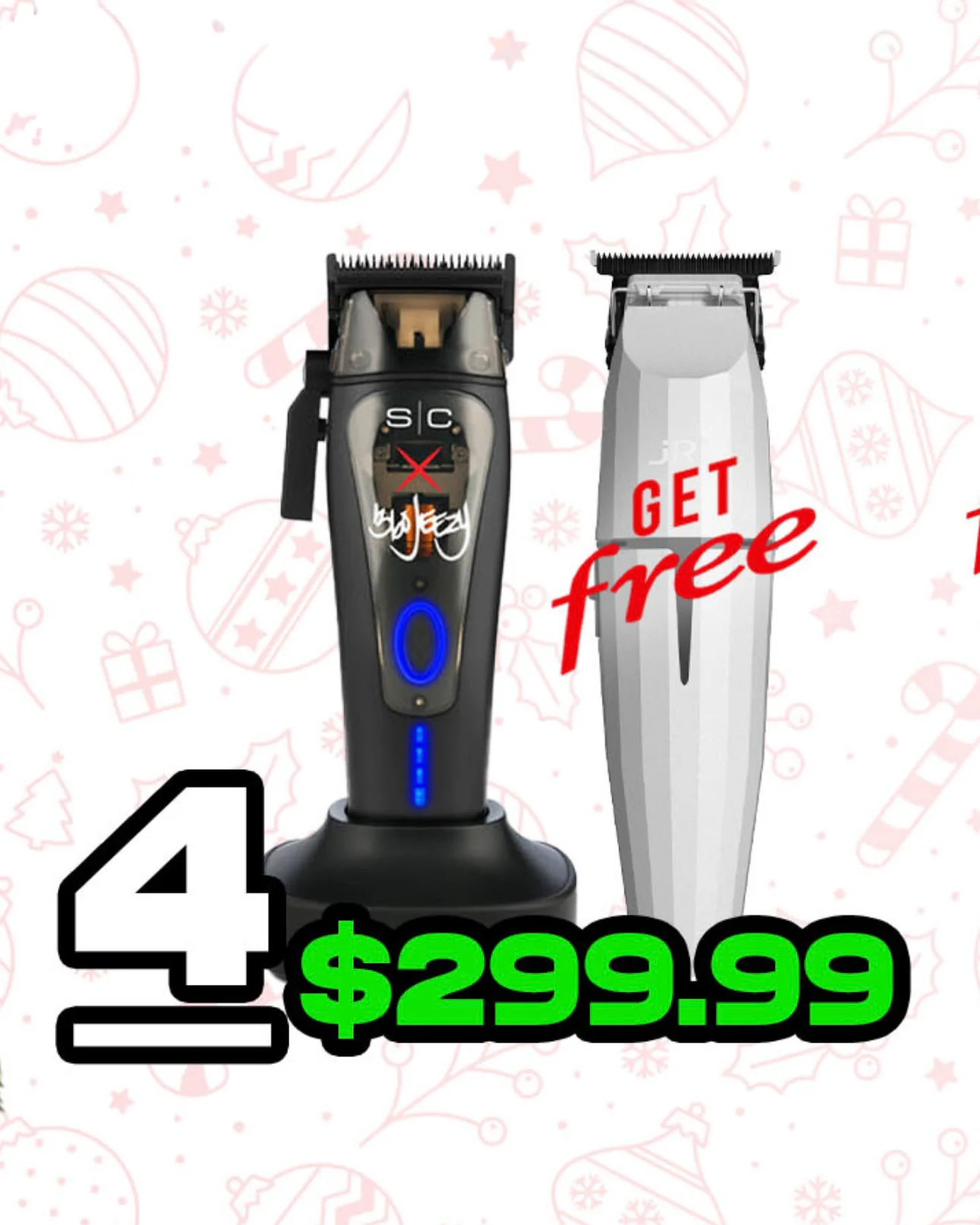 🎄HOLIDAY SALE🎄Stylecraft 360 Jeezy Clipper + Free JRL Ghost Trimmer
