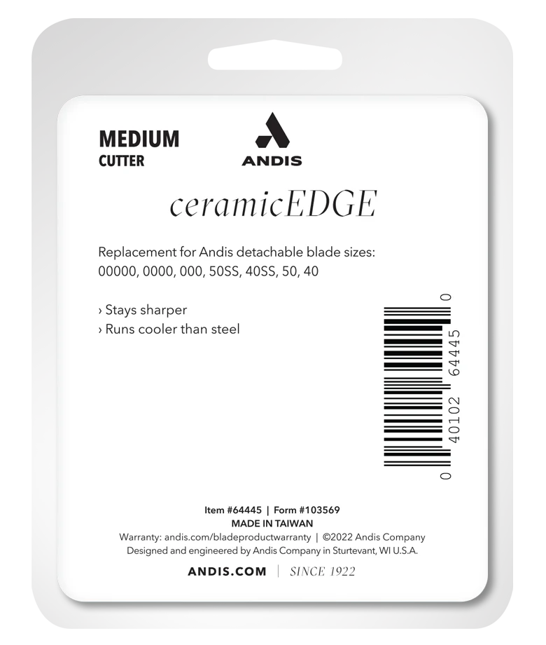 ANDIS CeramicEdge Detachable Blade Medium Cutter - Image 4