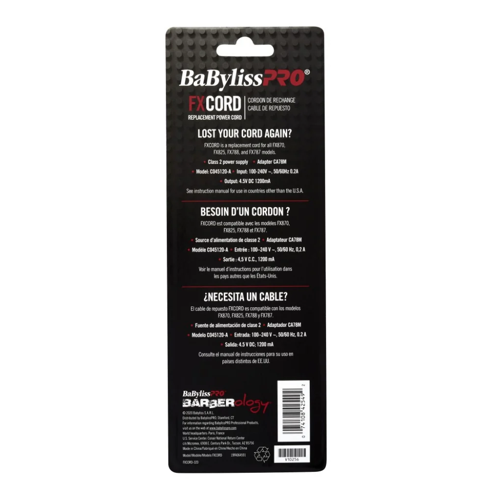 Babyliss Clipper/Trimmer Charger FXCORD - Image 4