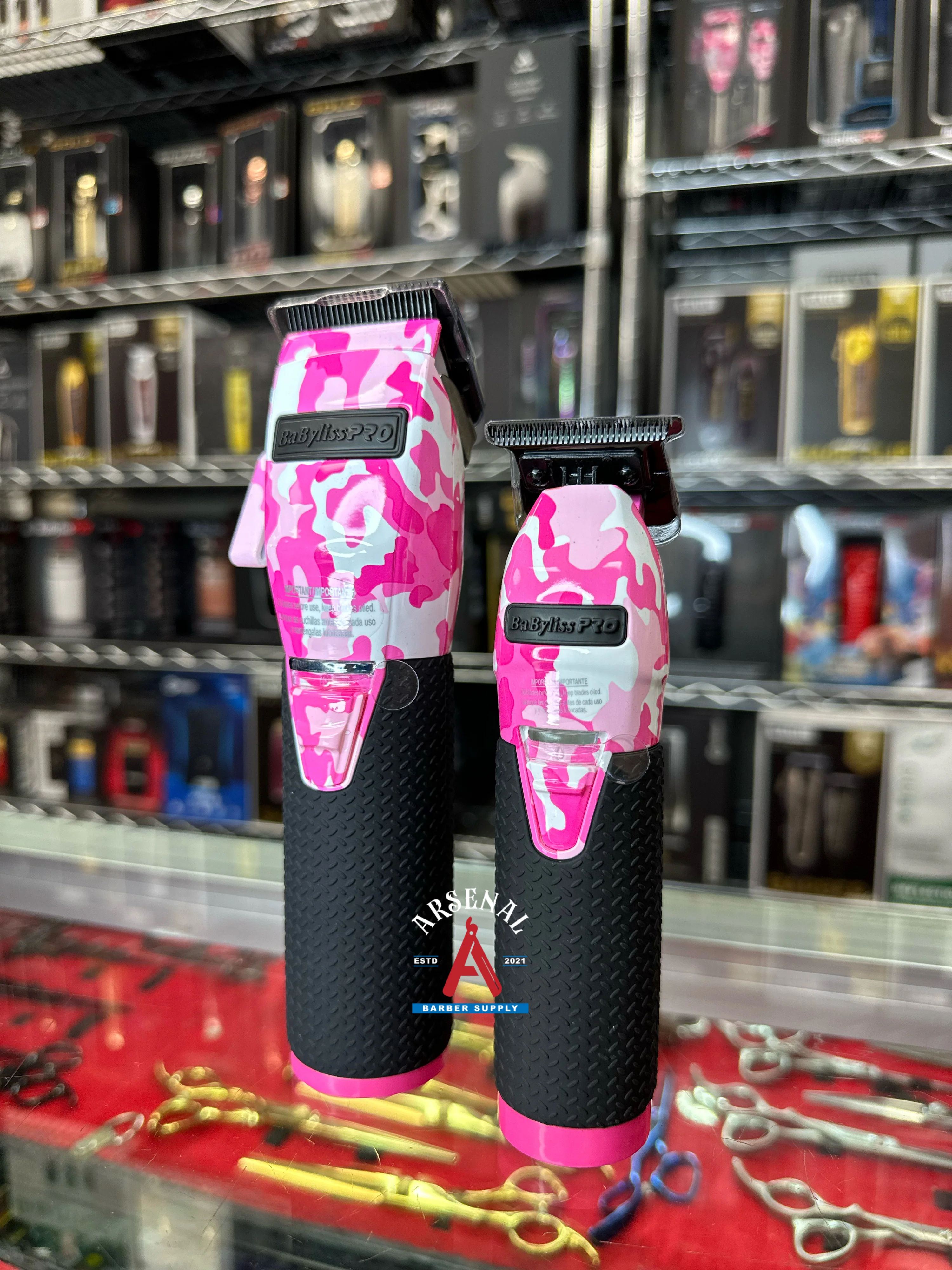Babyliss LimitedFx Pink Camo Metal Lithium Clipper & Trimmer - Image 5
