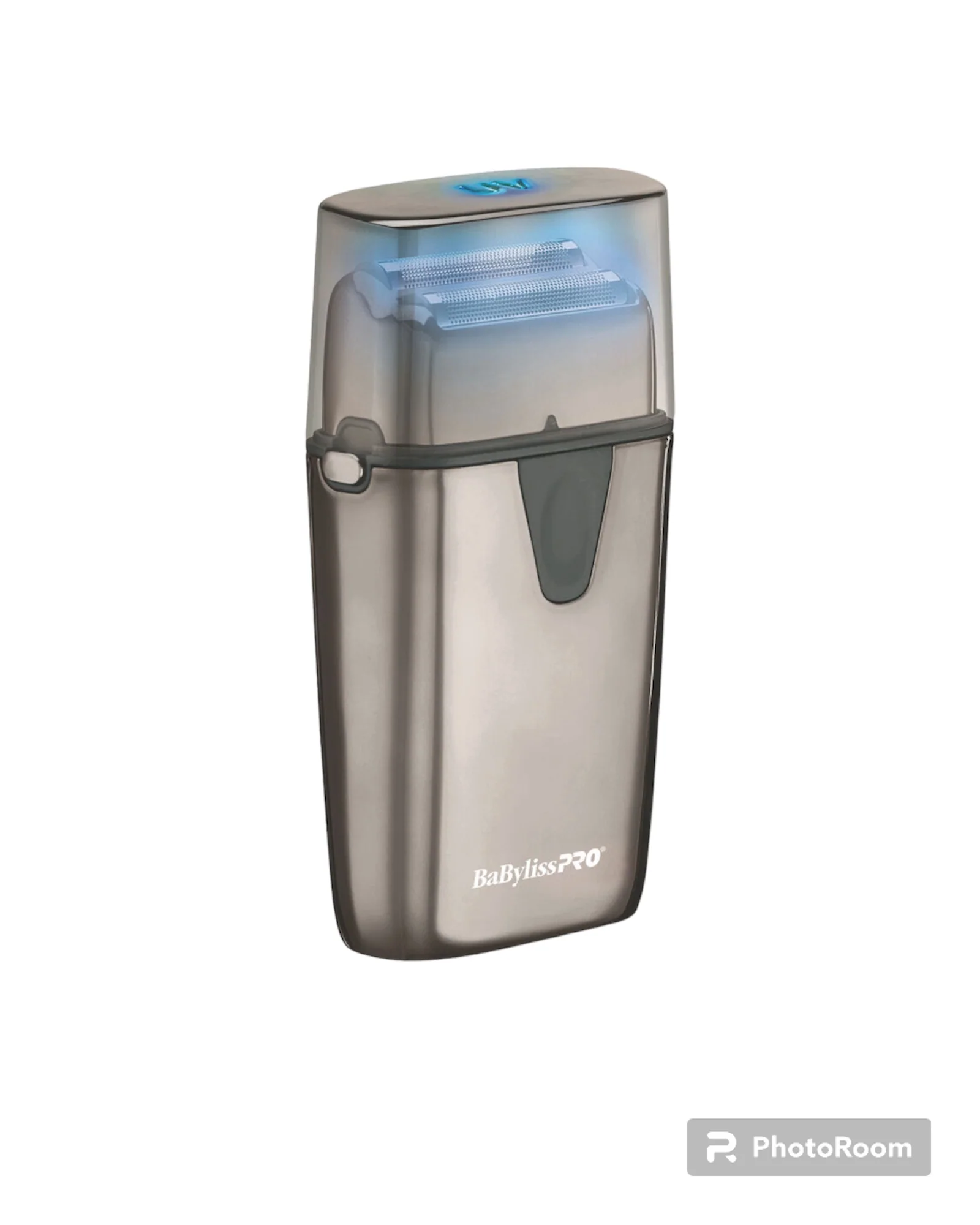 Babyliss UV Double Foil Shave Gun Metal - Image 2