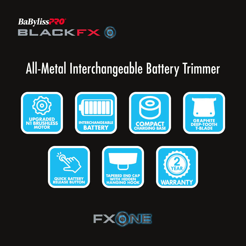 BABYLISSPRO® FXONE BLACKFX TRIMMER - Image 4