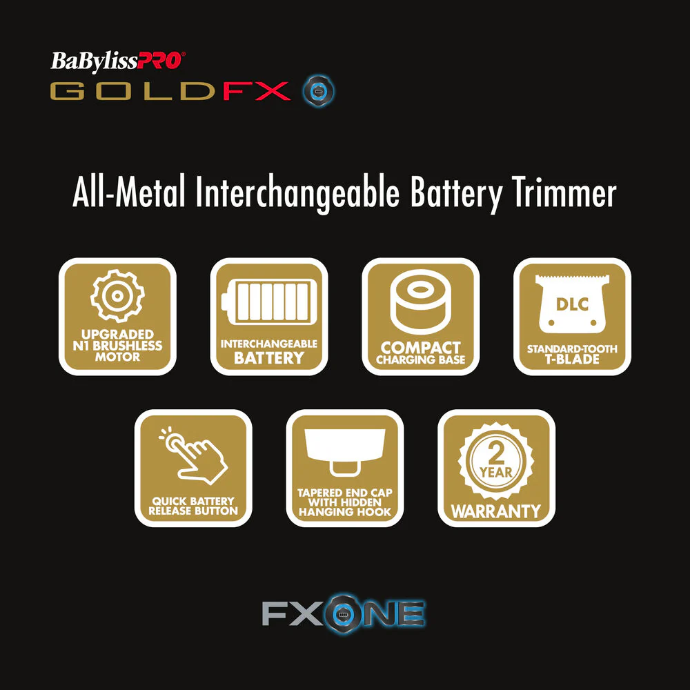 BABYLISSPRO® FXONE GOLDFX TRIMMER - Image 3