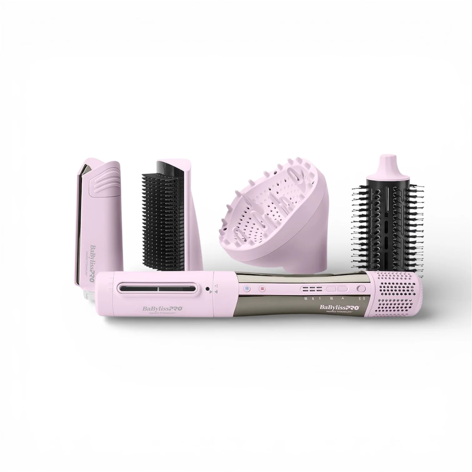 BaBylissPRO® Nano Titanium™ Limited Edition Style/Switch Ionic Multi-Styler & Dryer (Pink)
