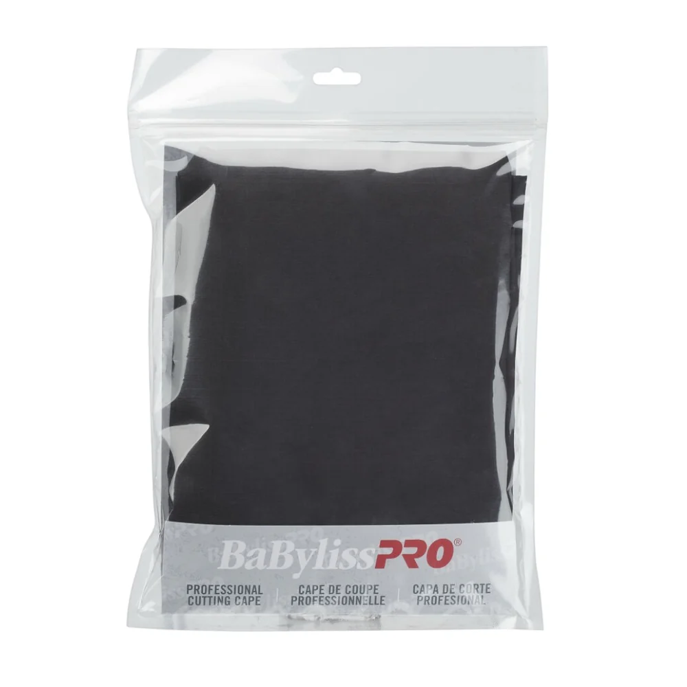 BaBylissPRO Black Barber Cape - Image 2