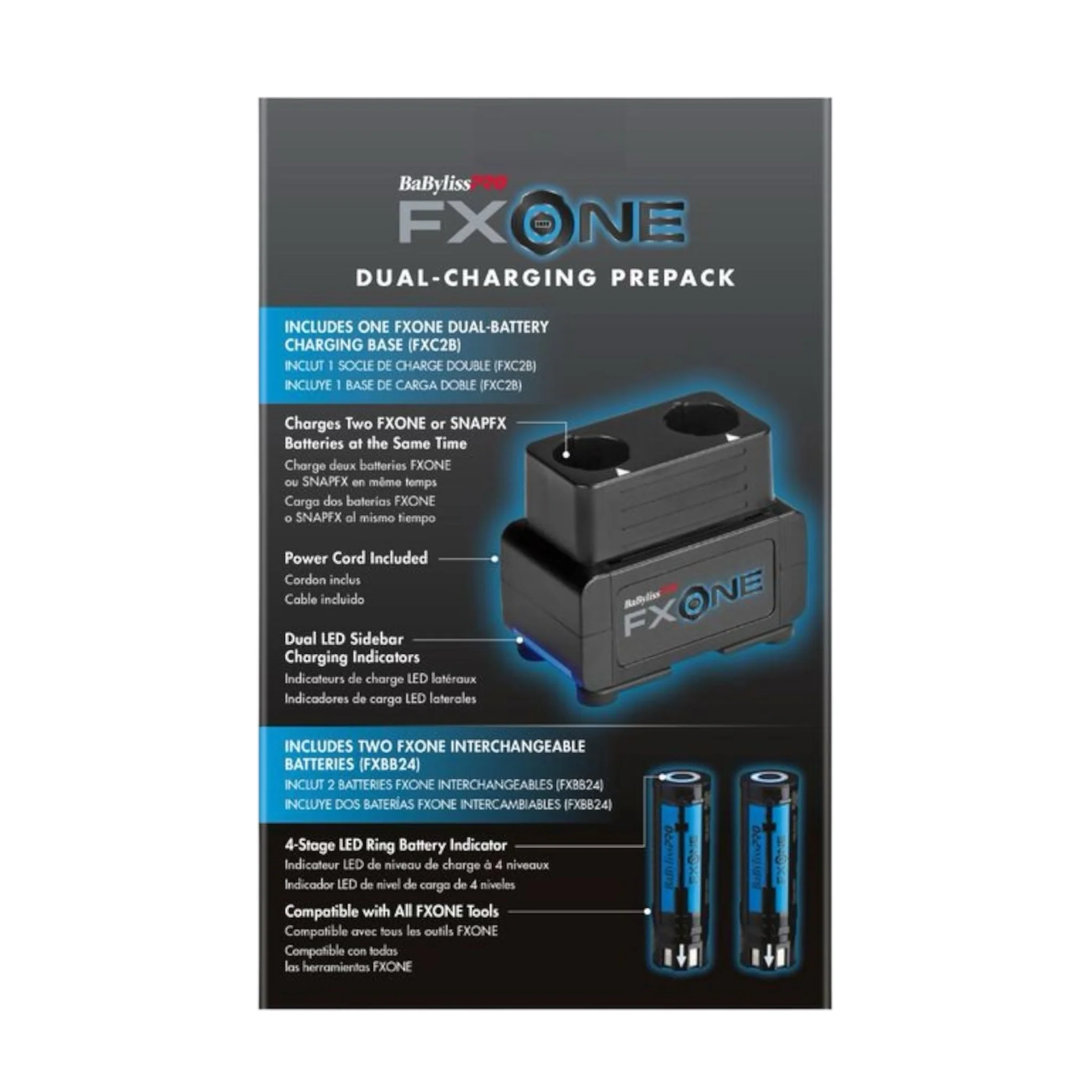 BaBylissPRO FXONE Dual-Battery Charging Prepack - Image 2
