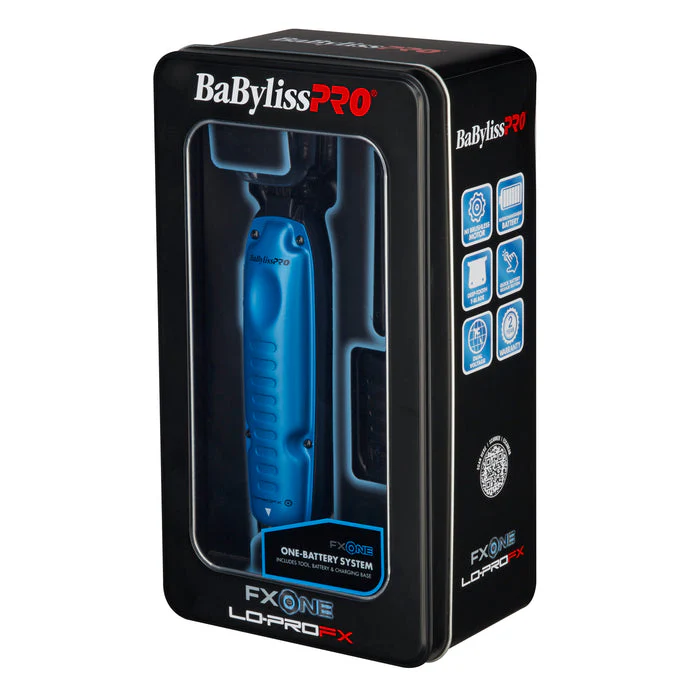 BaBylissPRO FXOne Lo-Pro FX Limited Edition Black & Blue High Performance Low Profile Trimmer - Image 3