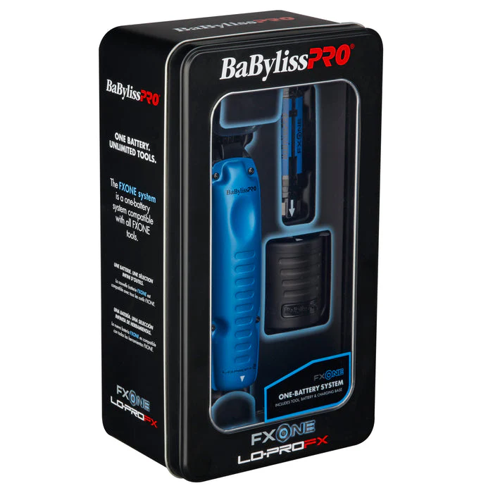BaBylissPRO FXOne Lo-Pro FX Limited Edition Black & Blue High Performance Low Profile Trimmer - Image 4