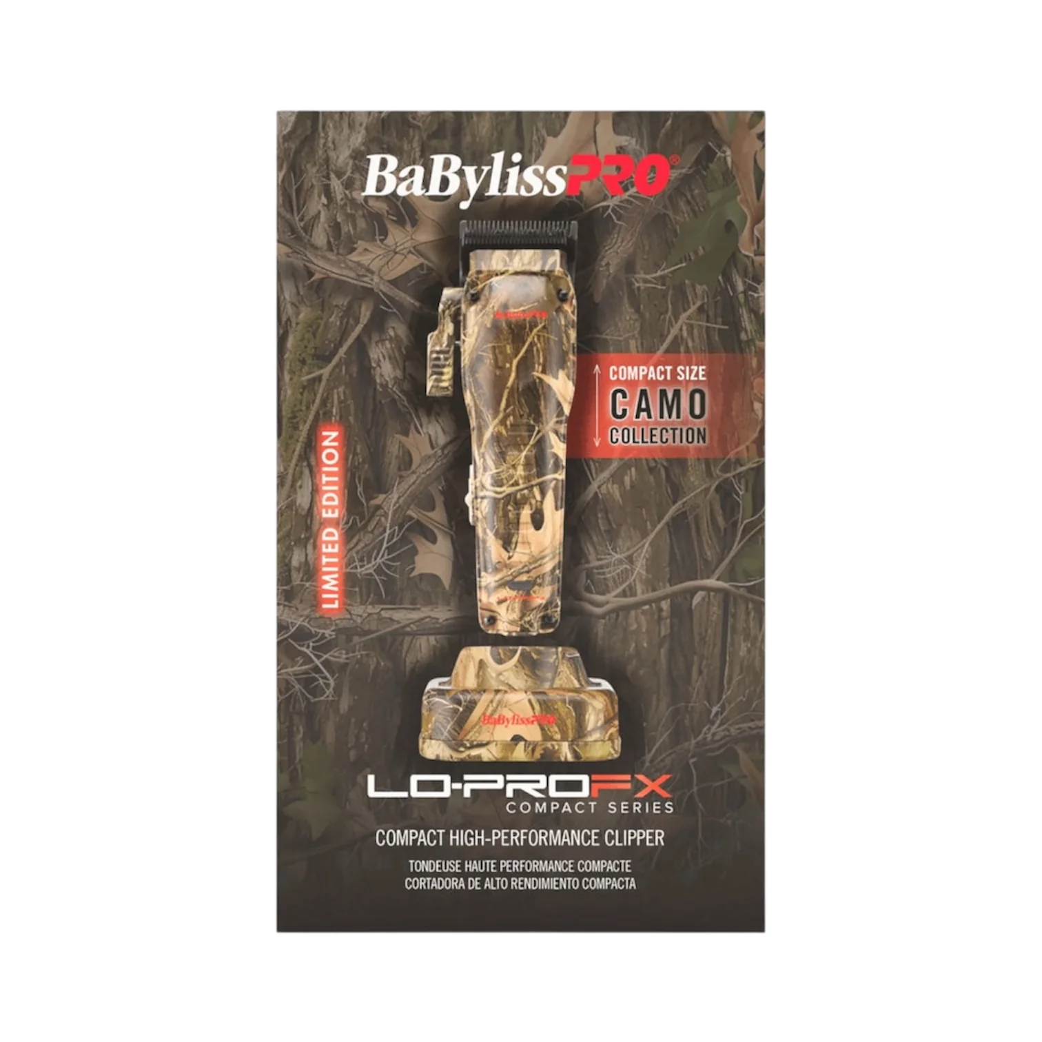 BaBylissPRO Limited Edition Camo Collection LO-PROFX Compact Clipper - Image 3