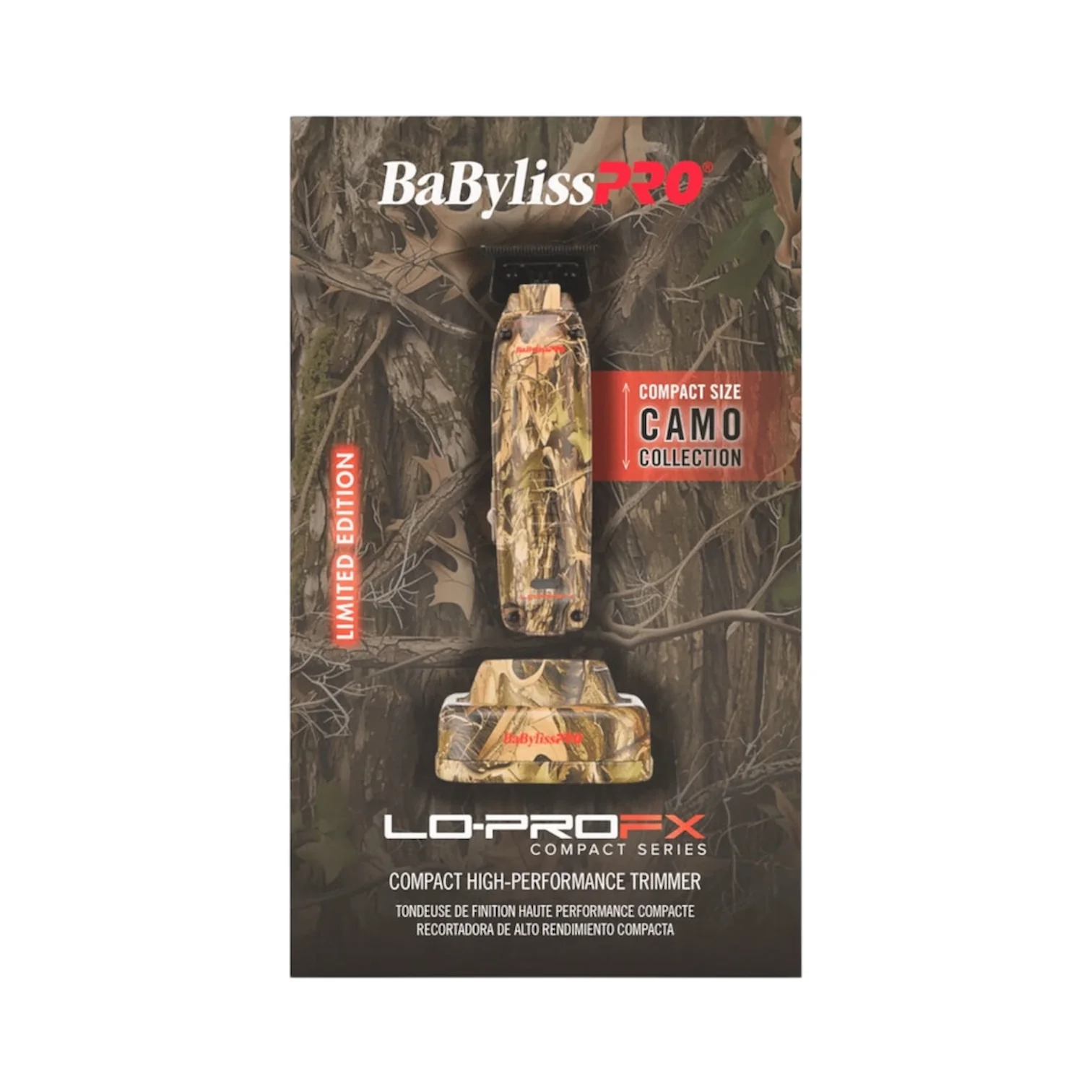 BaBylissPRO Limited Edition Camo Collection LO-PROFX Compact Trimmer - Image 4