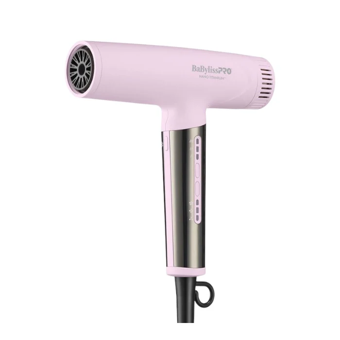 BaBylissPRO Limited Edition Nano Titanium Nano Light Ionic Dryer - Pink - Image 2