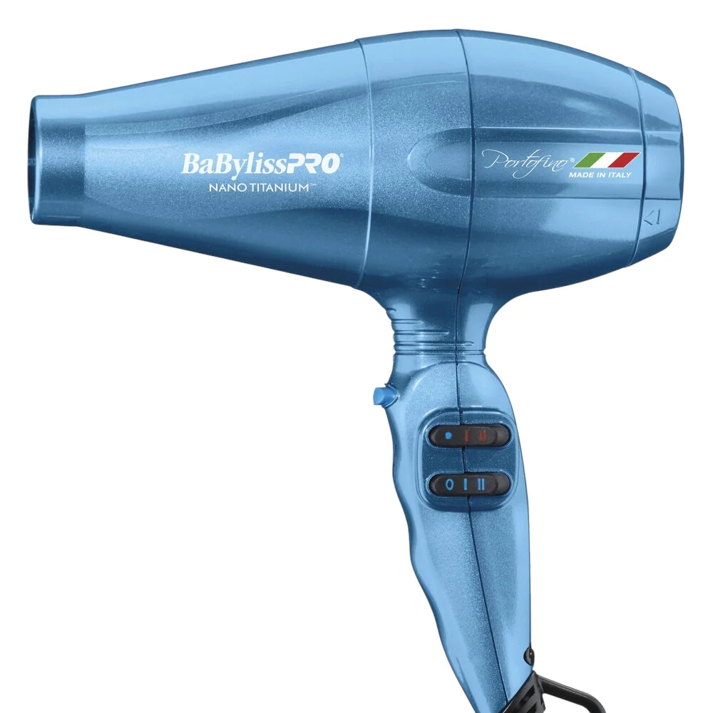 BaBylissPRO Nano Titanium™ Portofino Full-Size Dryer (BLUE)