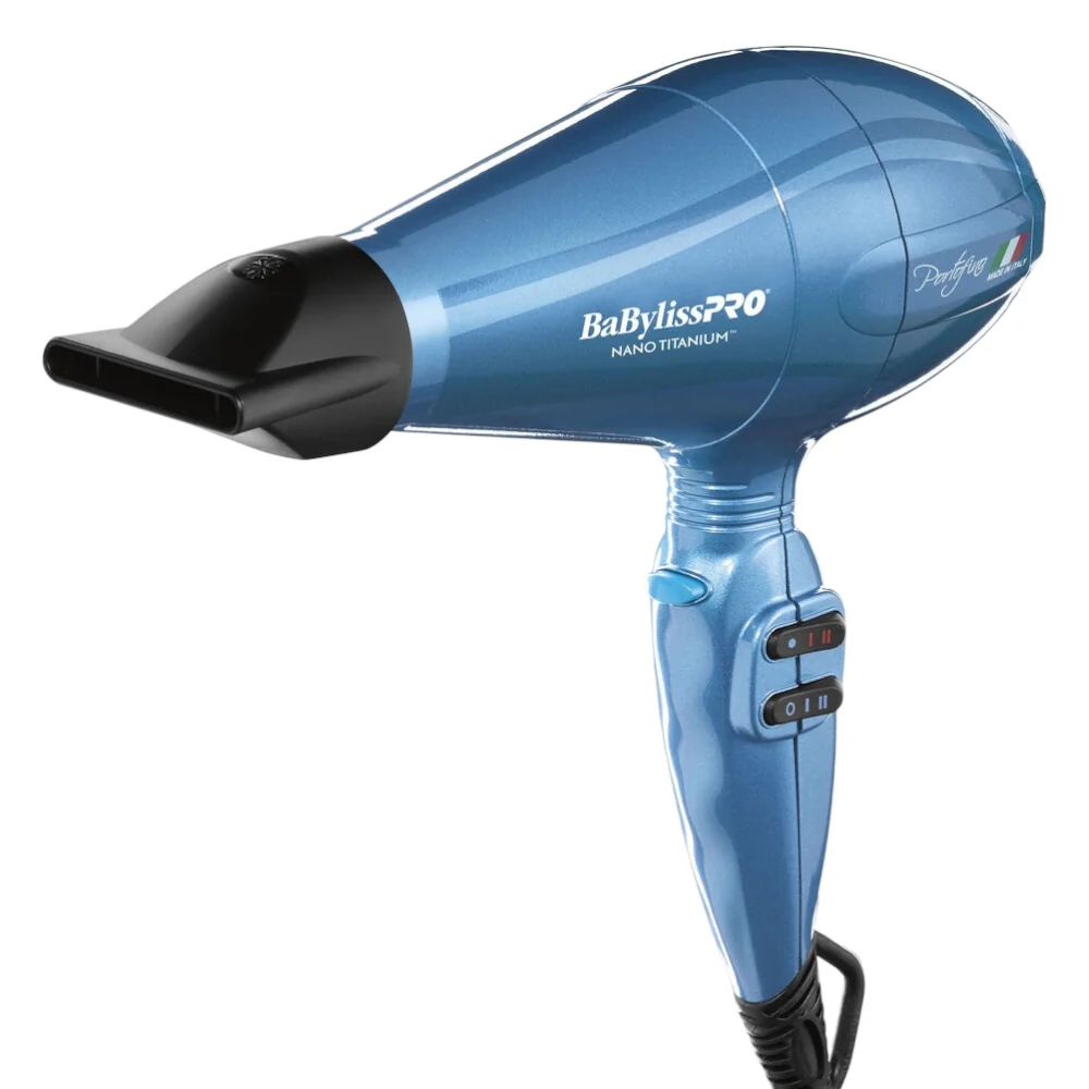 BaBylissPRO Nano Titanium™ Portofino Full-Size Dryer (BLUE) - Image 2
