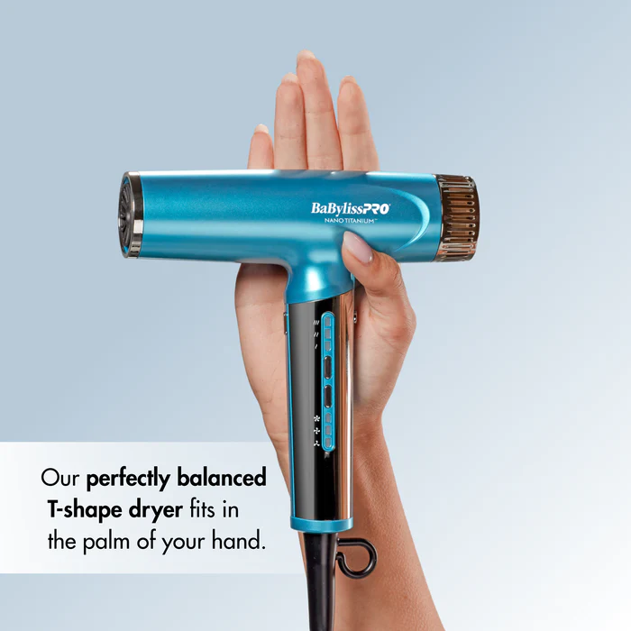 BaBylissPRO Nano Titanium Light Ionic High-Speed Hair Dryer - Image 8