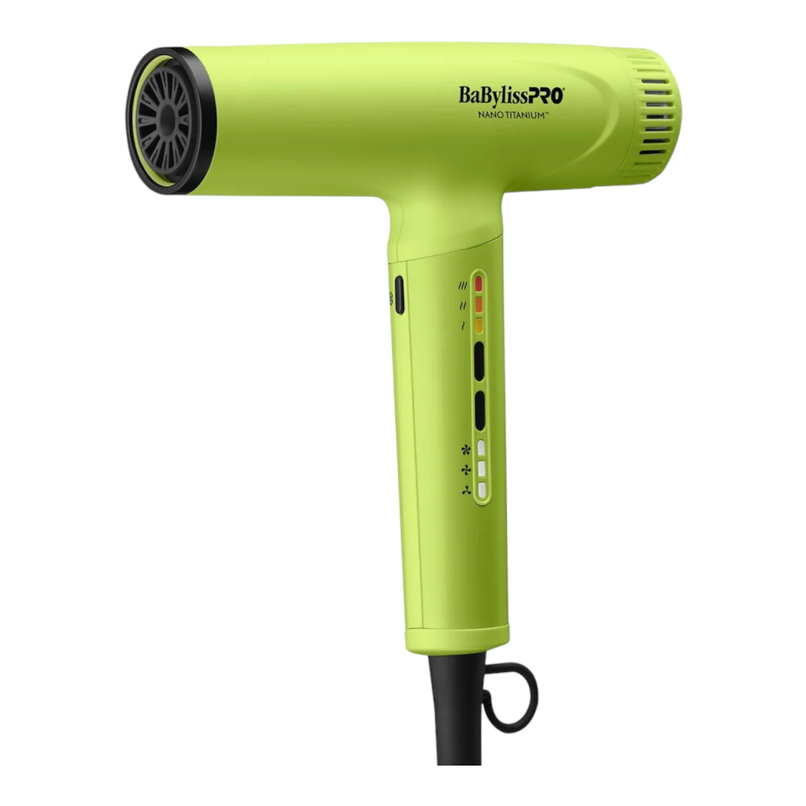 BaBylissPRO Nano Titanium Neon Yellow Light Ionic High-Speed Dryer - Image 3