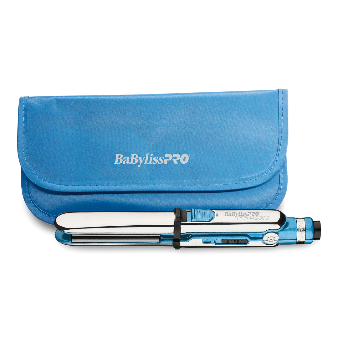 BaBylissPRO Nano Titanium Prima2000 3/4" Travel Size Stainless Steel Mini Iron - Image 3