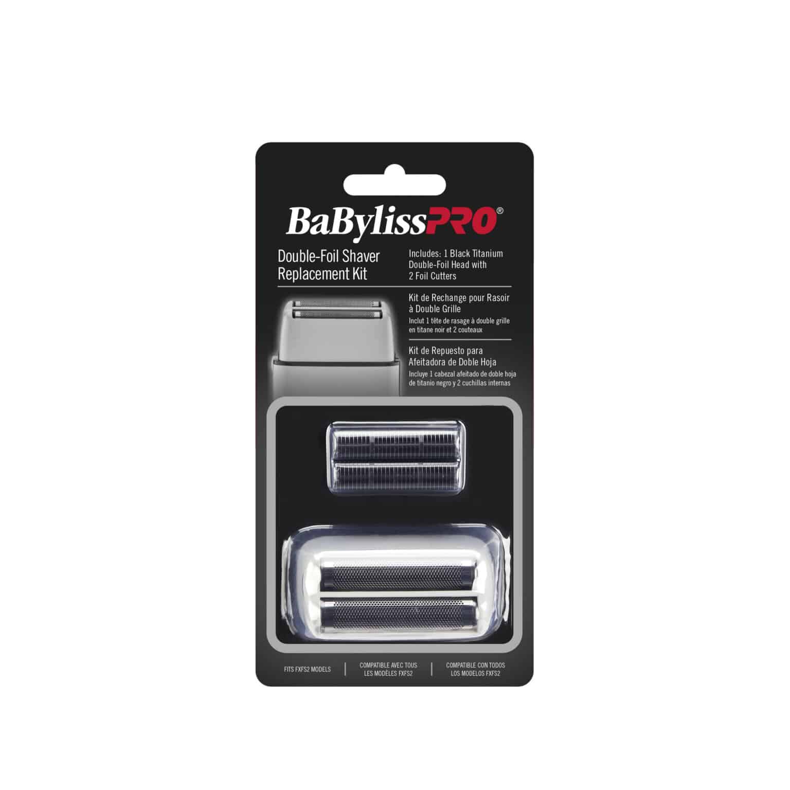 Babyliss foil shaver Replacement Foil and Cutter Grey FXRF2GY - Image 2