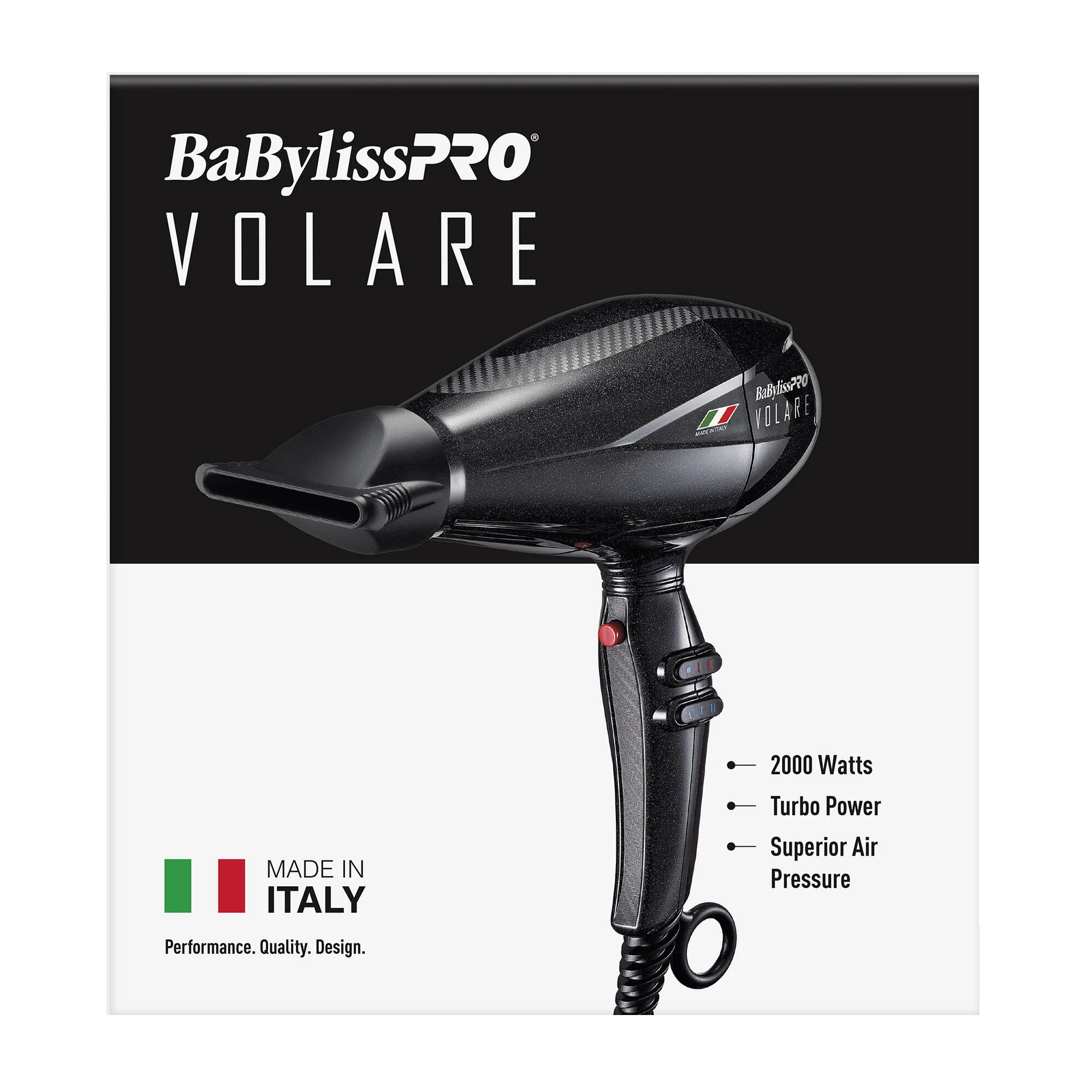 BaBylissPRO Volare V1 Dryer Black - Image 4