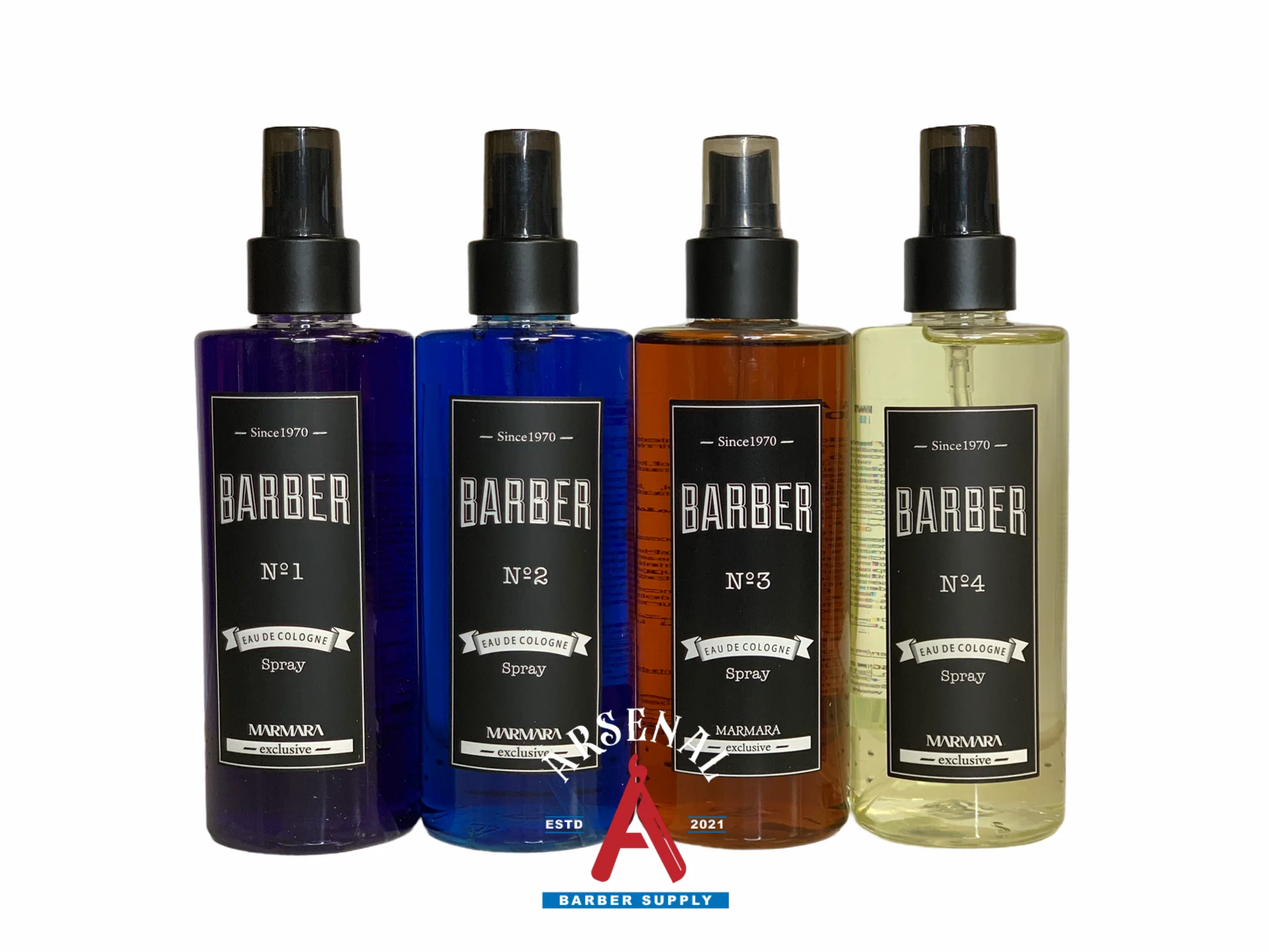 Barber Aftershave With Spray Pump (250ML)