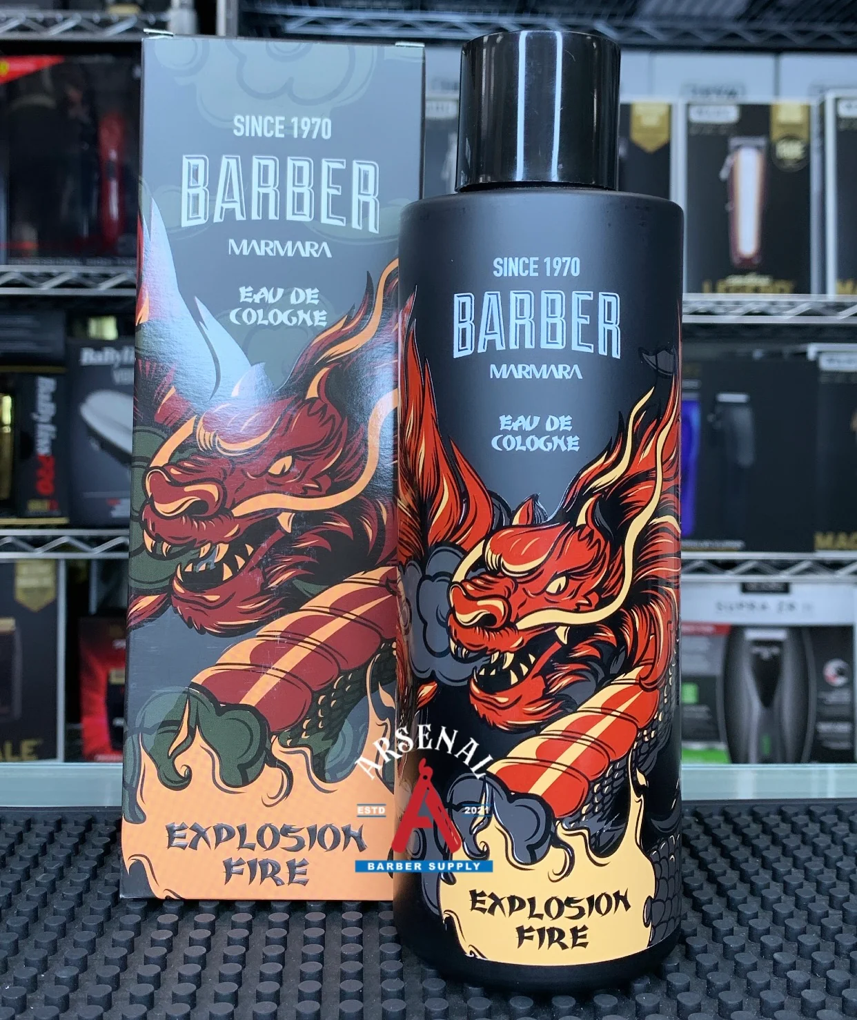 Barber Marmara Dragon Boxed - Aftershave Cologne 500 ml - Image 2
