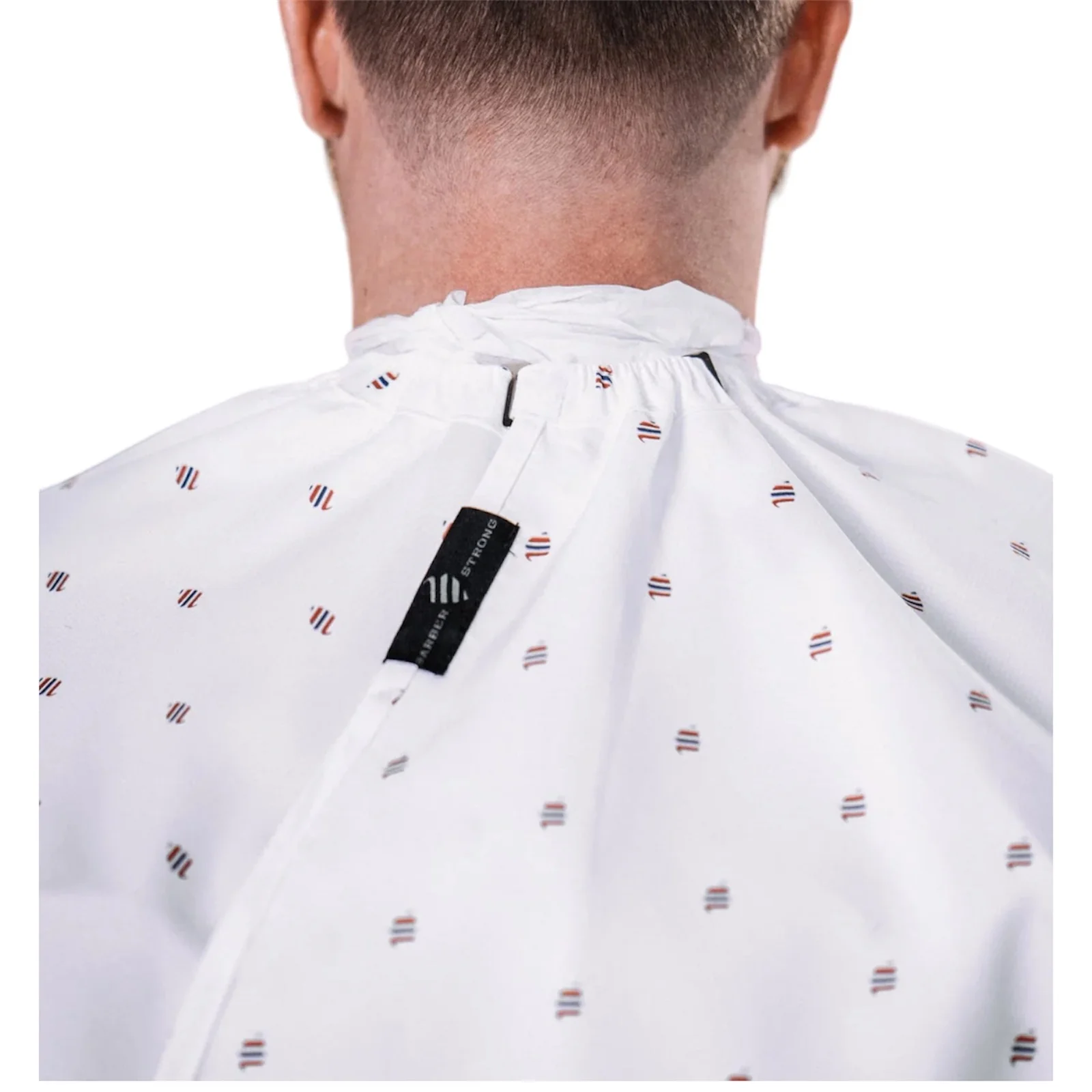 Barber Strong- Barber Shield - White Cape - Image 2
