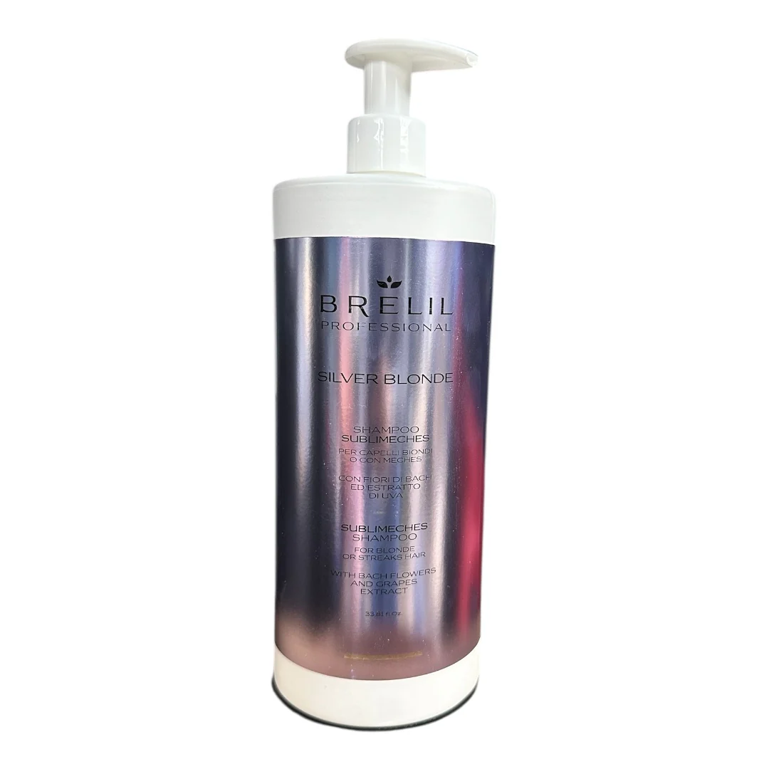 BRELIL Silver Blonde Shampoo Sublimeches 33.81fl oz