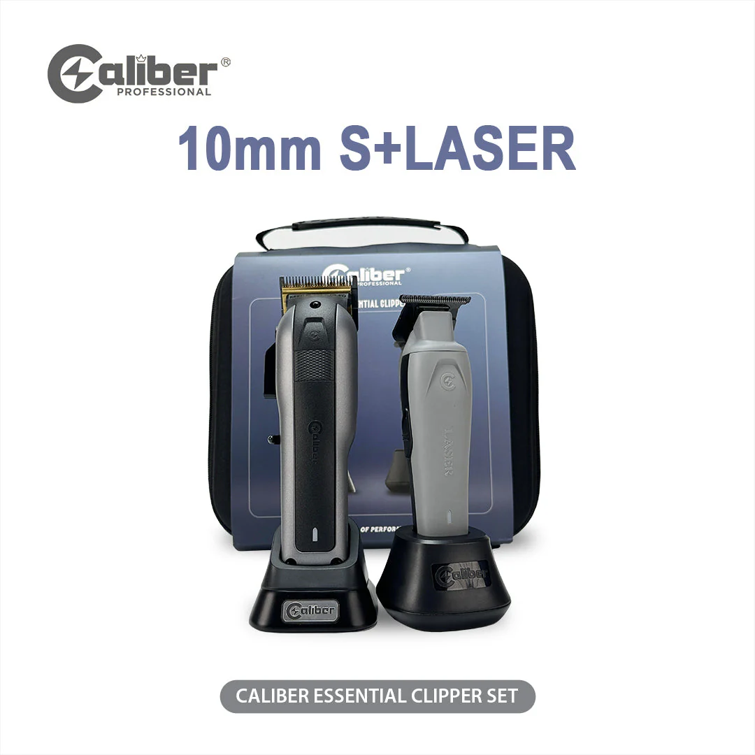 Caliber Essential Clipper Set - Professional Cordless Clipper & Trimmer - Image 3