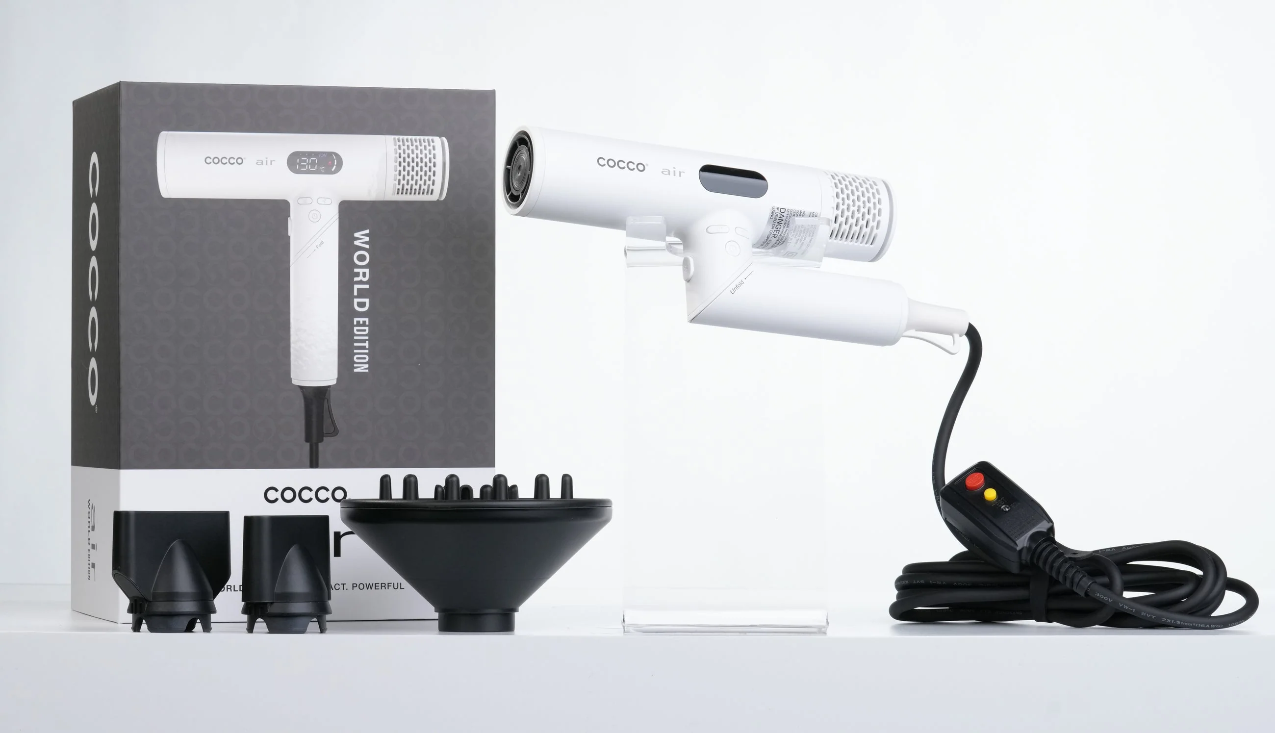 Cocco Air Ionic Dryer White - Image 3