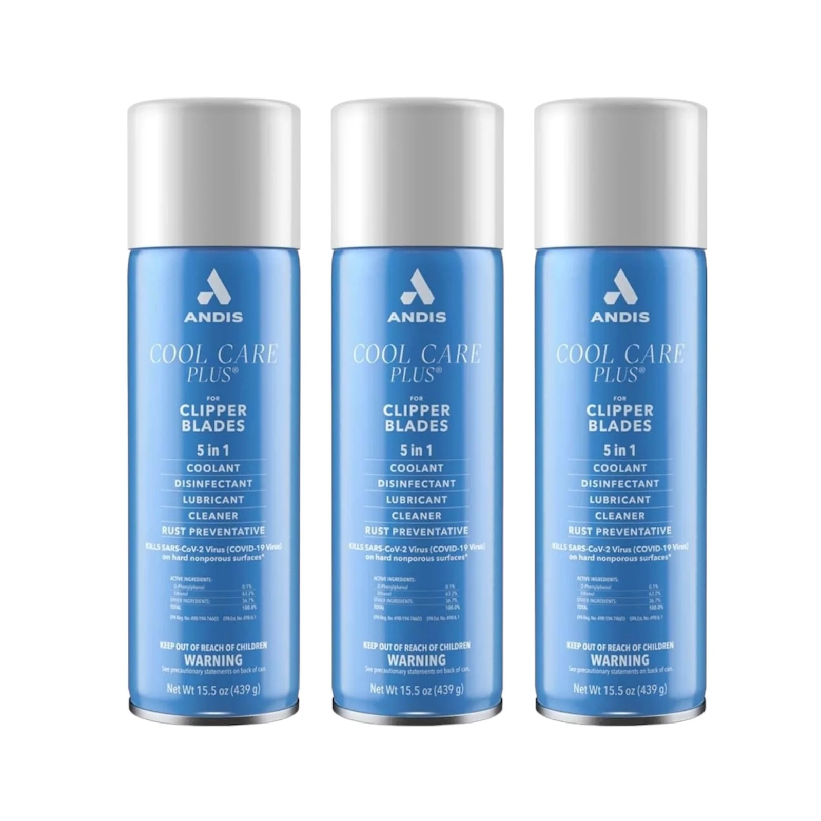 Andis Coolcare 5 IN 1 DISINFECTAN SPRAY - Image 3