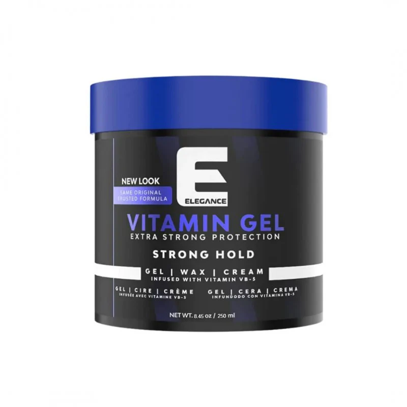 Elegance Vitamin Gel Extra Strong Protection Strong Hold 250 ml | 8.45 fl oz