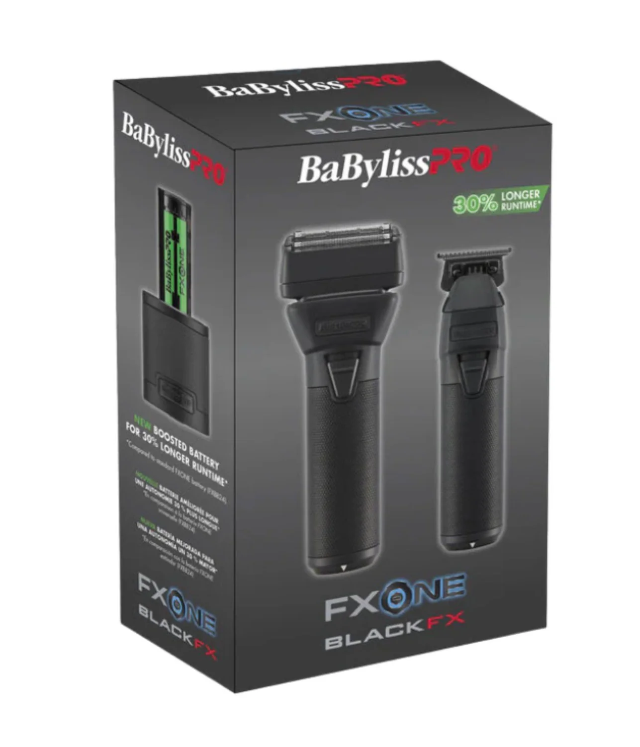 Babyliss Fxone black trimmer shaver set FX1FSTMBPK - Image 2