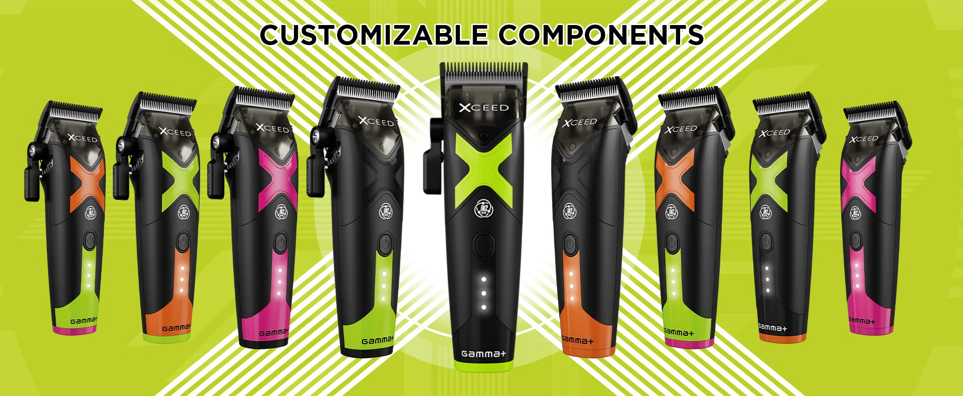 Gamma+ XCEED Professional IN2 Vector Motor Cordless Clipper - Image 4