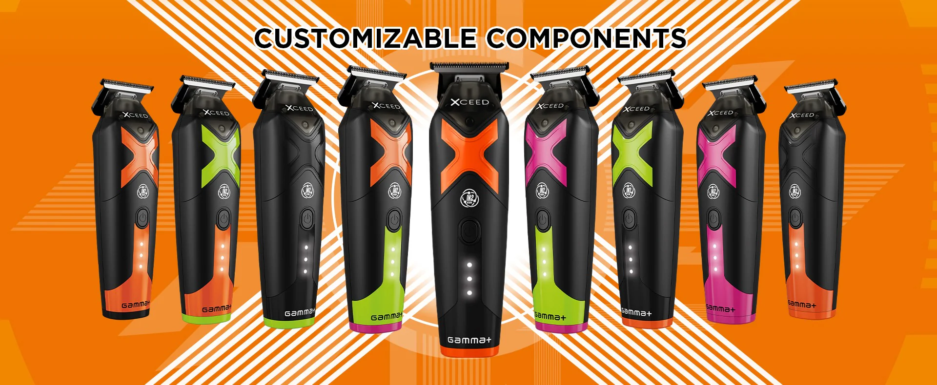 Gamma+ XCEED Professional IN2 Vector Motor Cordless Trimmer - Image 4