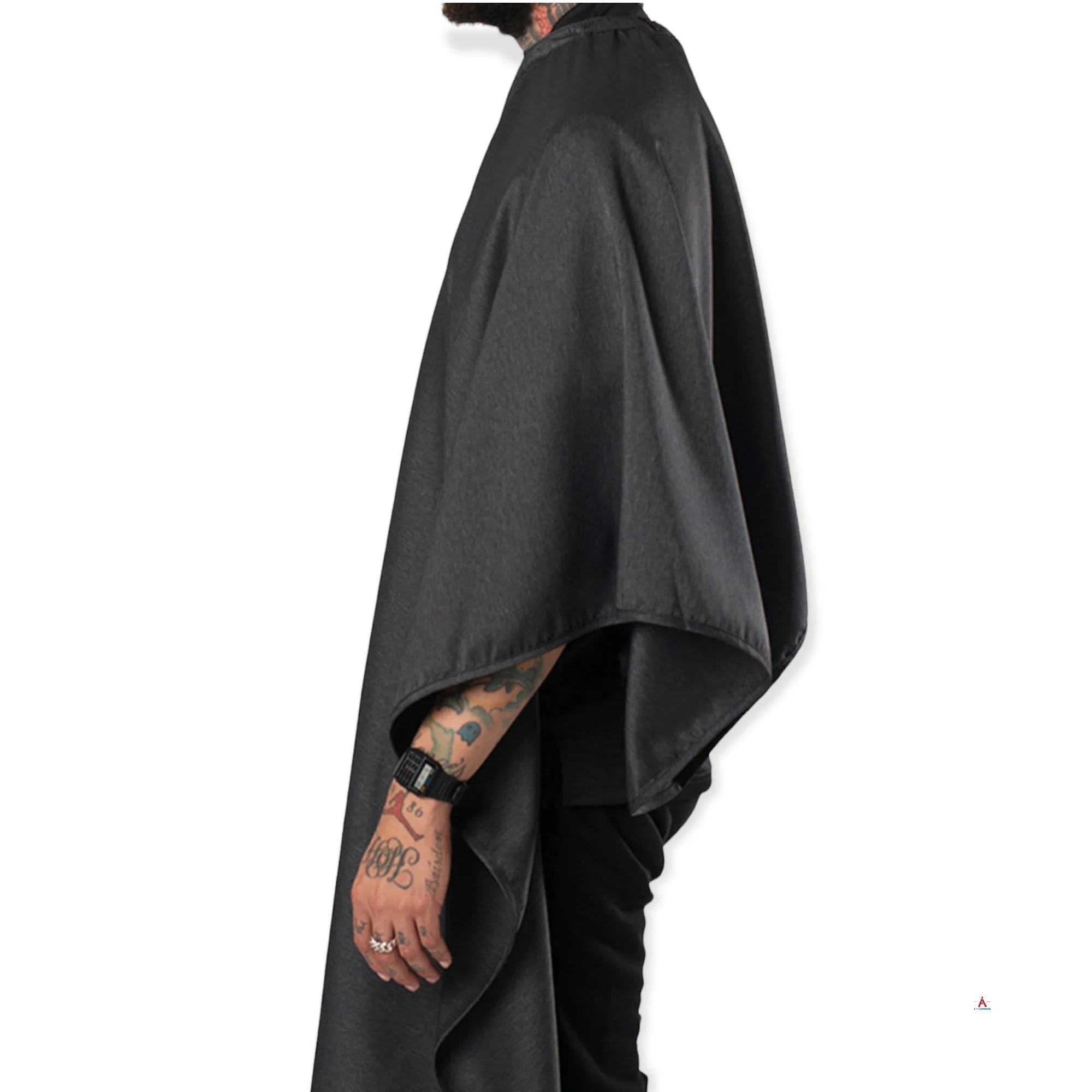 Gunmetal Gray Barber Strong Cape - Image 3