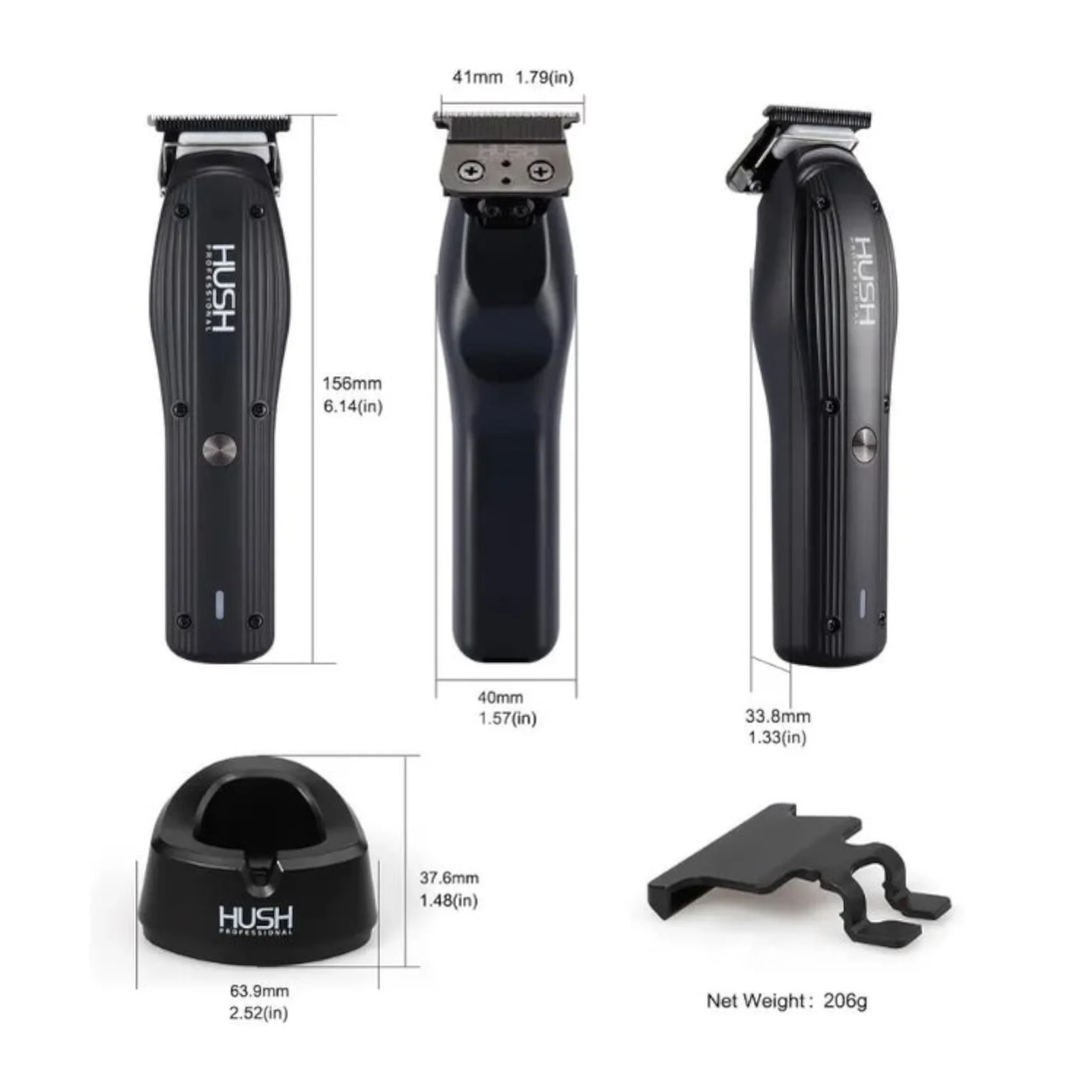 Hush Professional Low Noise Cordless Trimmer - Image 3