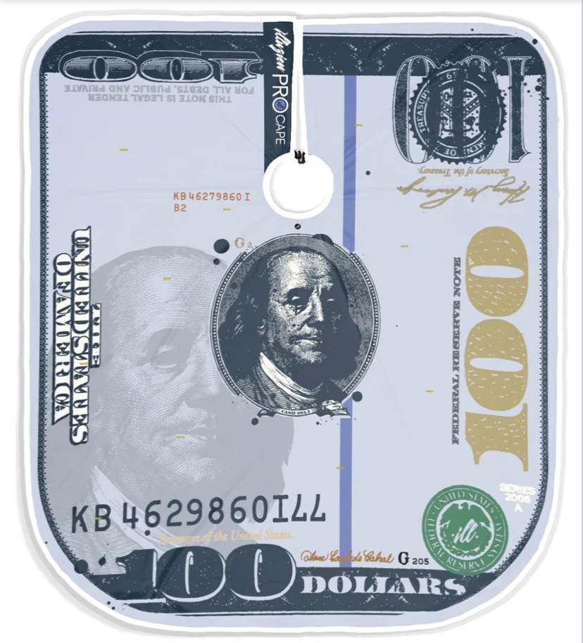 Illuzien 100 Dollar Bill Cape
