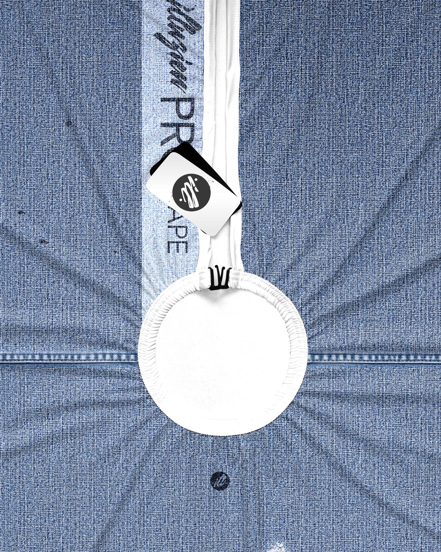 ILLUZIEN Distressed Denim PRO Cape - Image 2