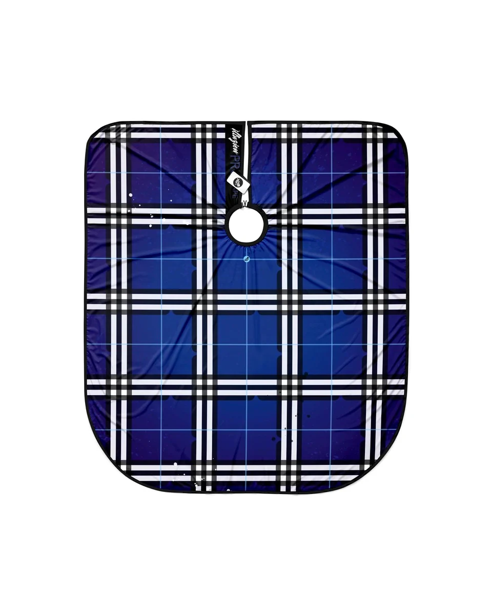 IlluzienBlue Plaid Pro Cape
