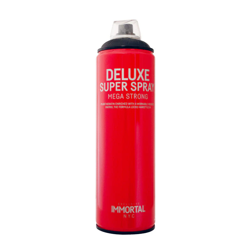 Immortal NYC Deluxe Super Strong Hair Spray' Shine Look/500ml