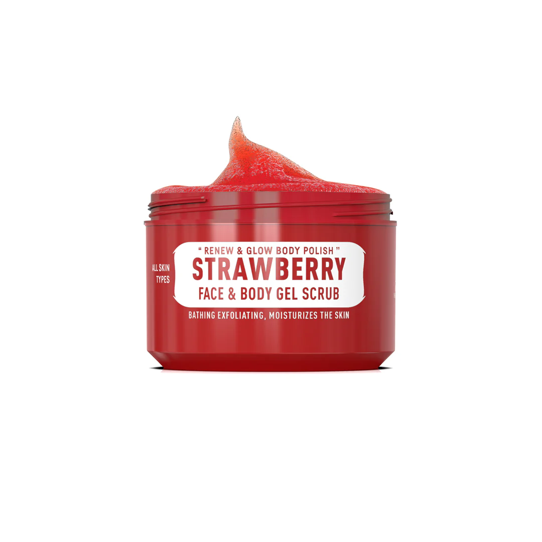 IMMORTAL Strawberry Face & Body Gel Scrub
Renew & Glow Body Polish - Image 2