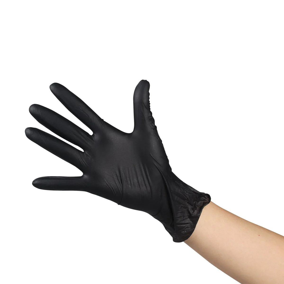 JRL Professional Nitrile Gloves - Black (100ct) - Image 3