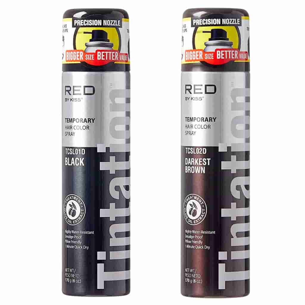 Kiss Tintation Temporary Hair Color Spray 6 oz