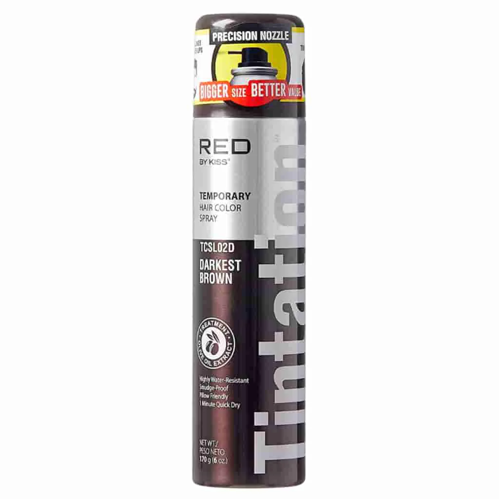 Kiss Tintation Temporary Hair Color Spray 6 oz - Image 3