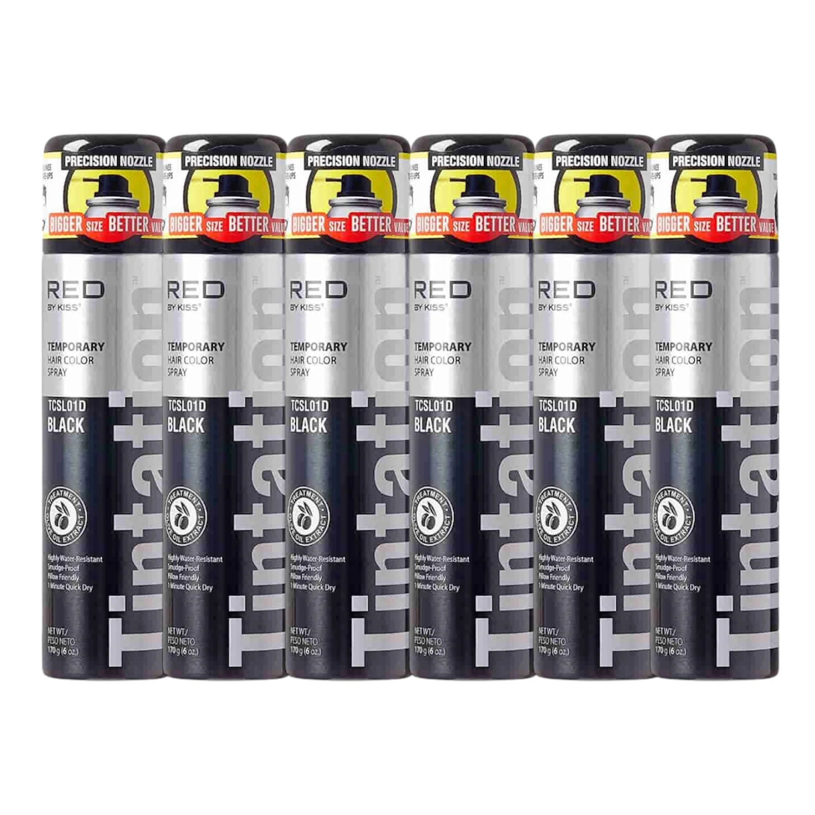 Kiss Tintation Temporary Hair Color Spray 6 oz - Image 4