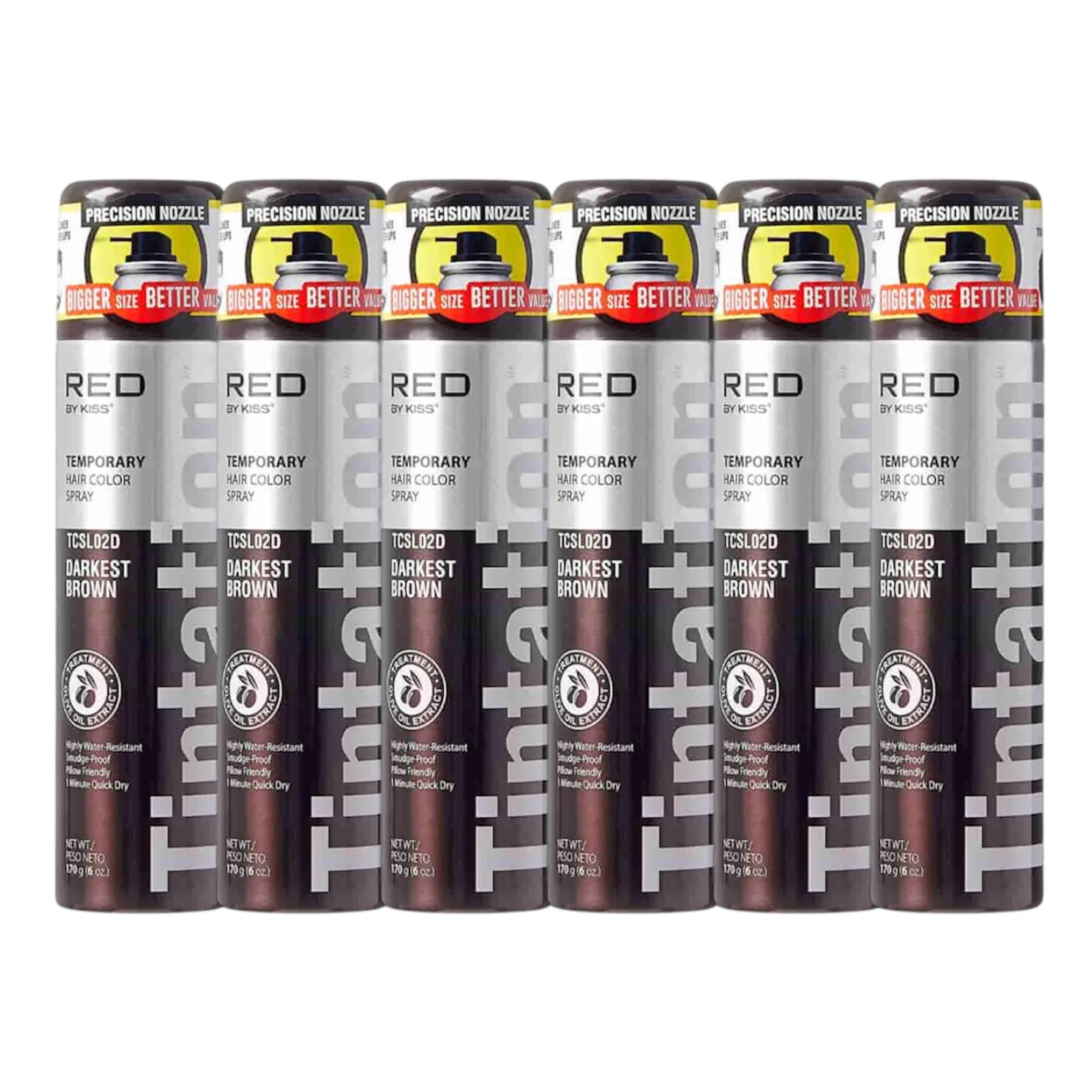 Kiss Tintation Temporary Hair Color Spray 6 oz - Image 6