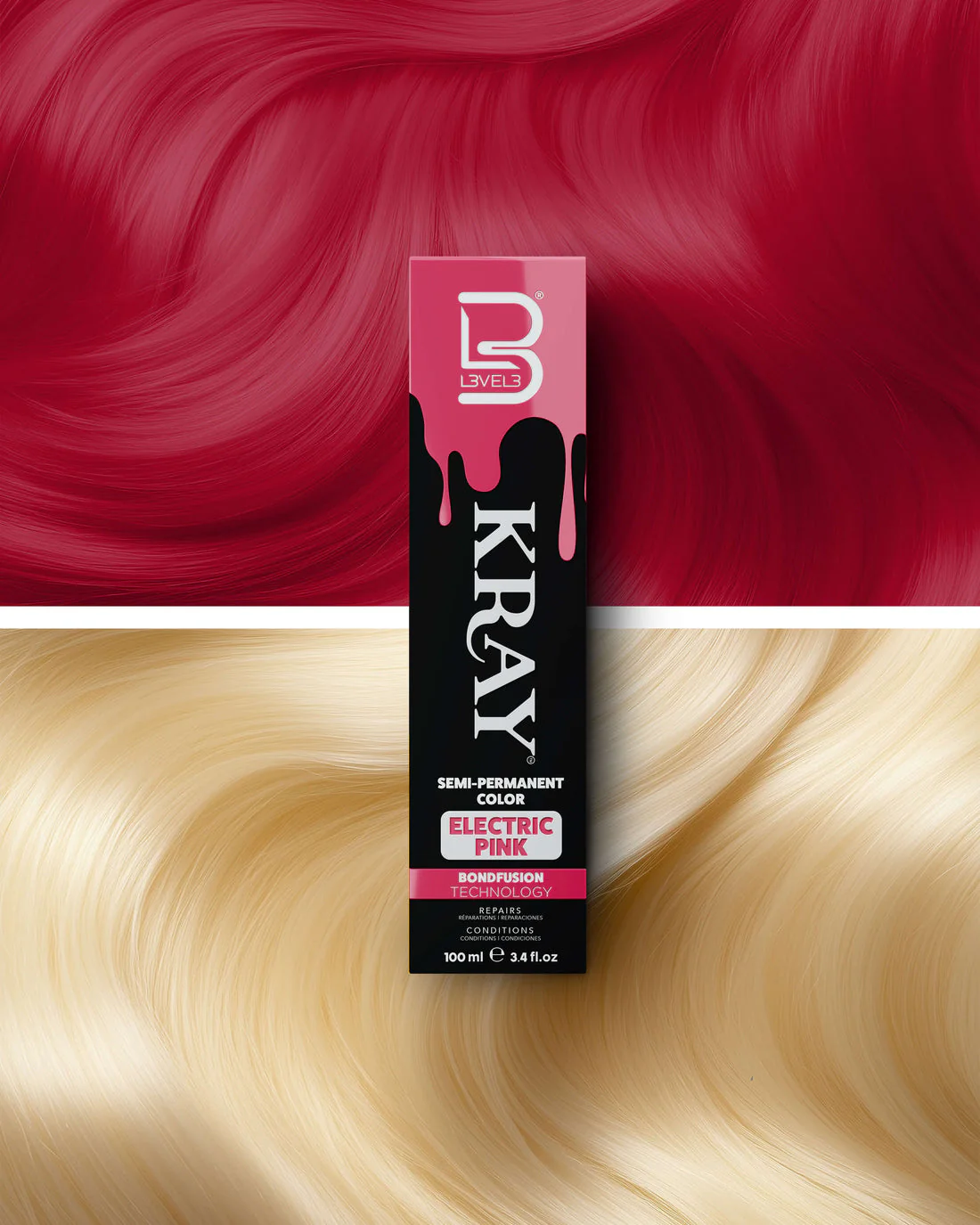 KRAY Semi-Permanent Color- ELECTRIC PINK