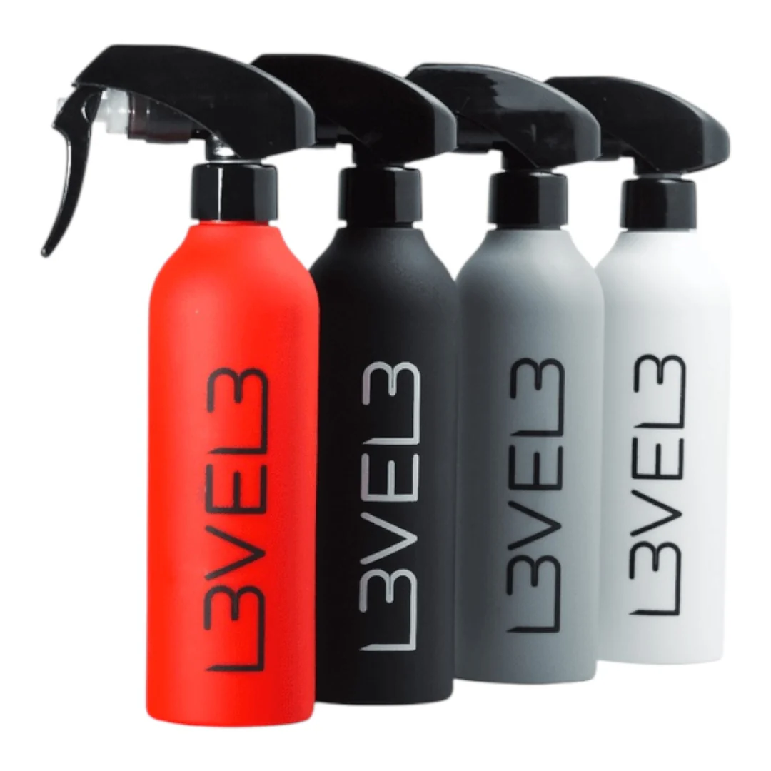 Level 3 Rubberized Spray Bottle