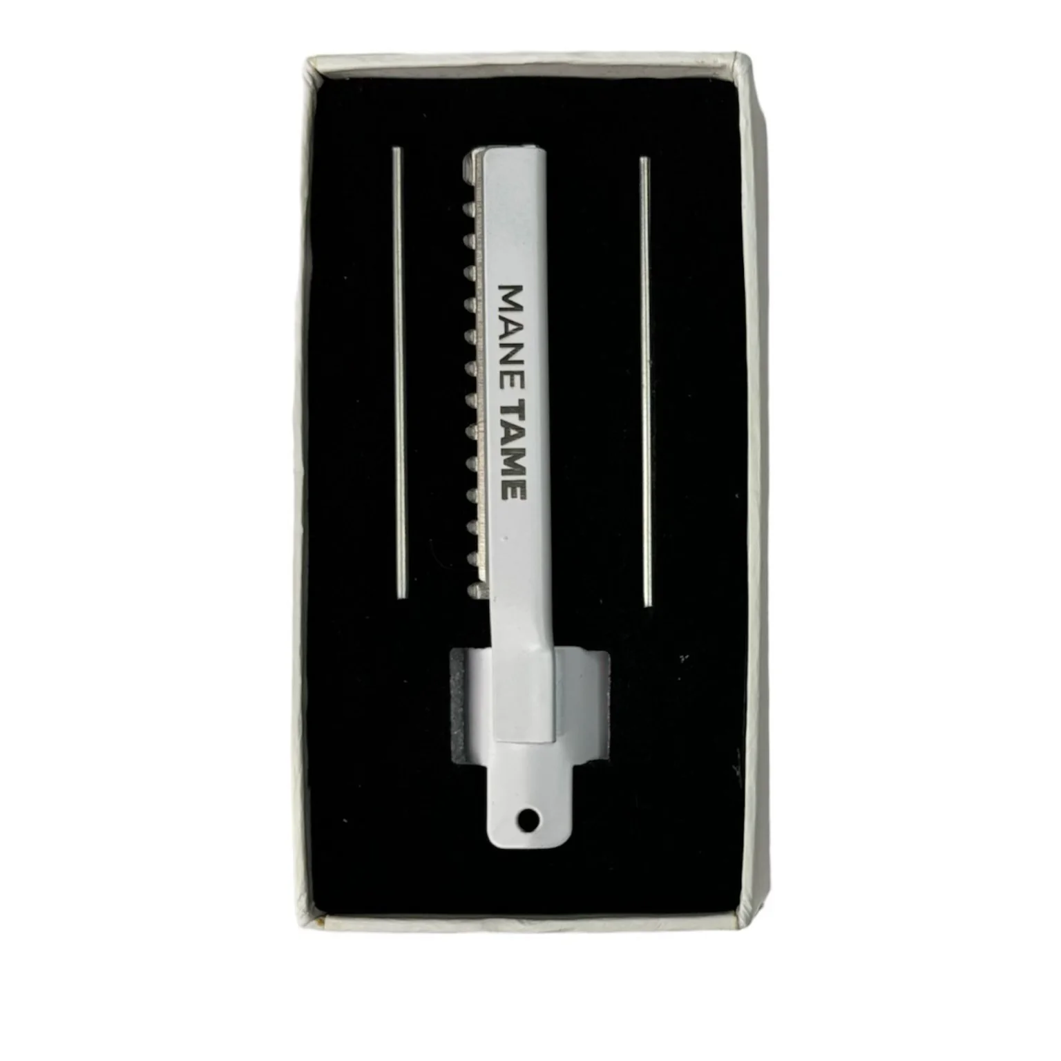 Mane Tame Texture Finger Razor- White