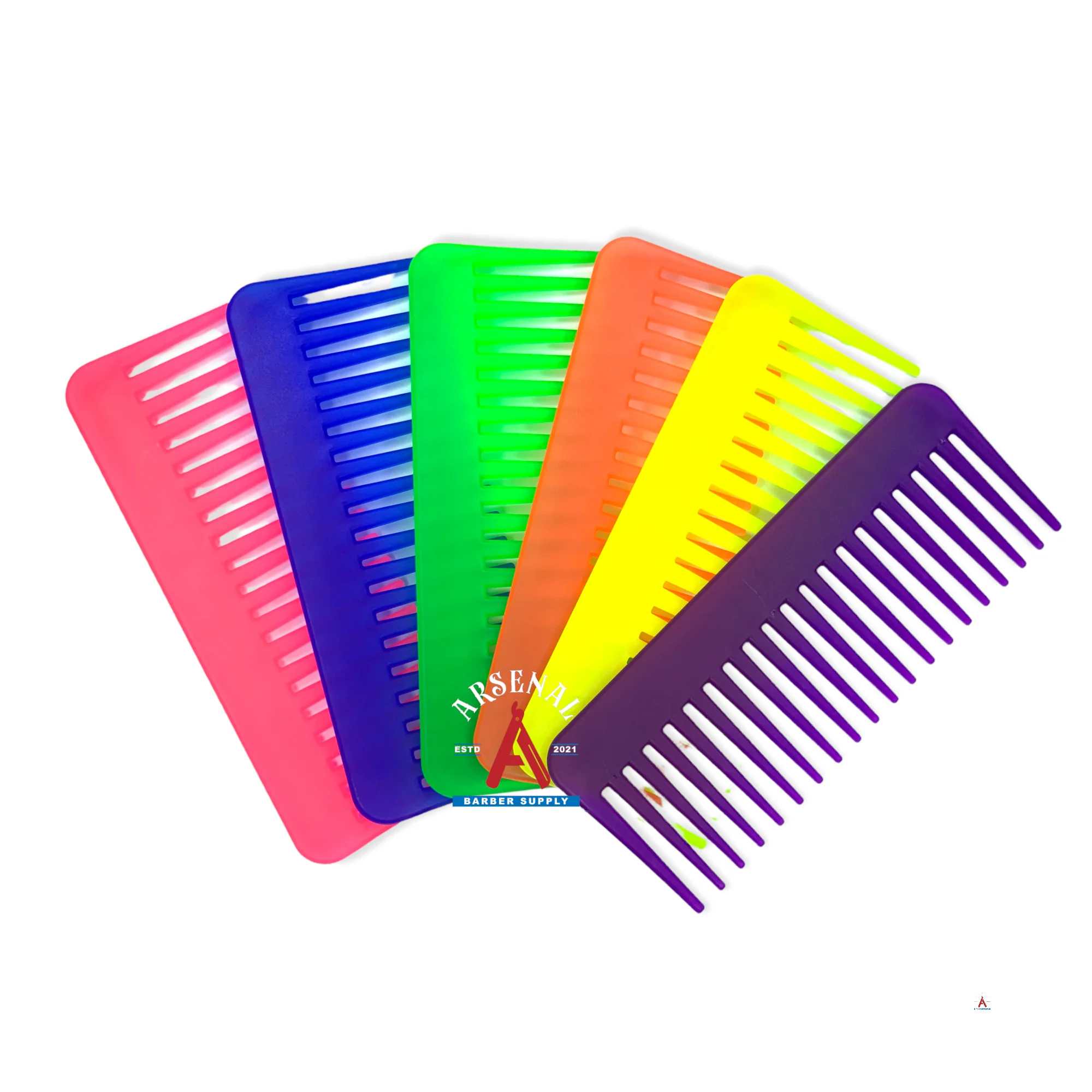 Neon Fluff Comb