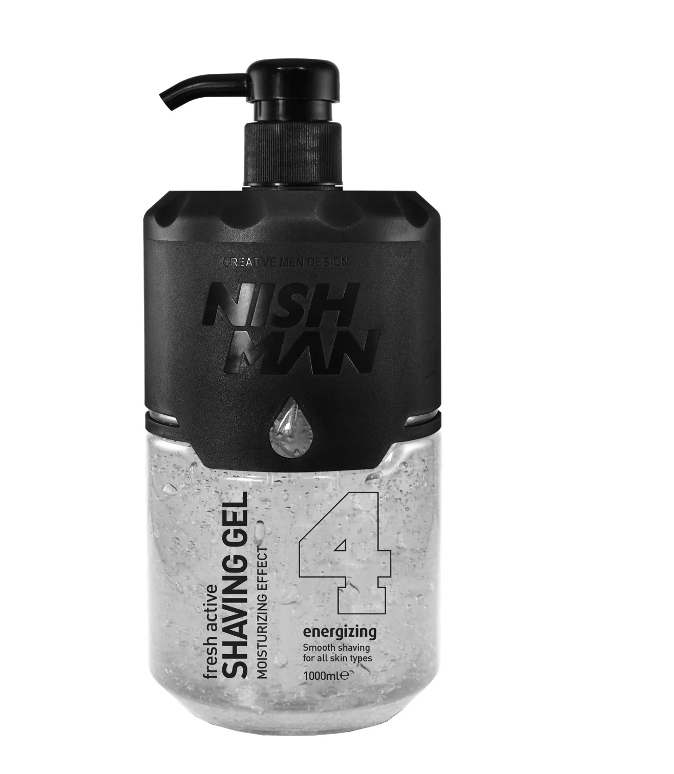 NISH MAN FRESH ACTIVE SHAVING GEL 1000ML #4